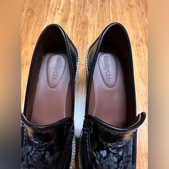 See by Chloe wedge platform loafers size 37 - Picture 3 of 5
